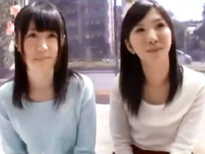 清楚系な素人JD2人組がMM号に乗り込み片方が友達の前でチンポハメられる