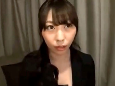 清楚に見えてオナニー狂いのドスケベ変態!ムッツリ素人OLのパンスト破いて中出し