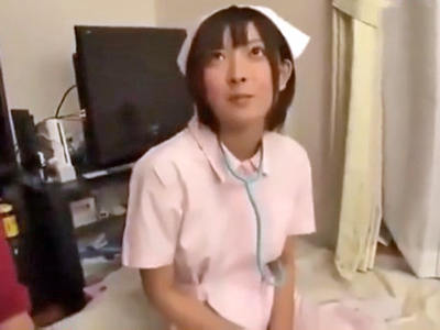 巨乳エロナースなコスプレ娘が素人宅でねっとり搾精w